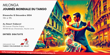 Photo de couverture de l'évènement Milonga pour la journée mondiale du Tango