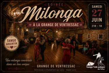 Photo de couverture de l'évènent : Milonga à Ventressac