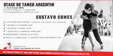 Photo de couverture de l'évènent : Stage avec Gustavo Gomez 2026