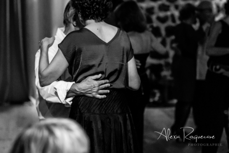 Abrazo lors d'une milonga